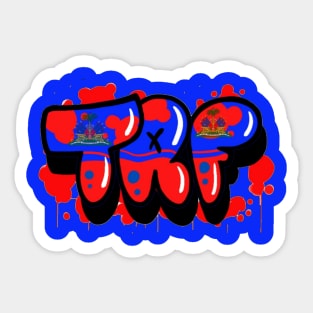 TRF Haitian Sticker